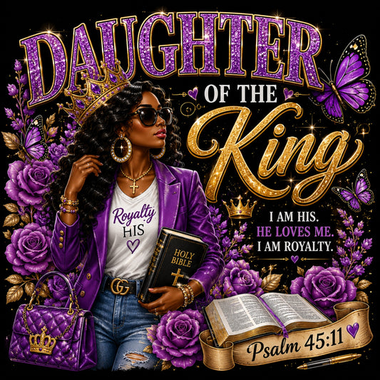Daughter of the King ready-made print
